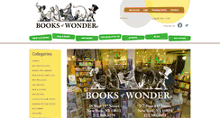 Desktop Screenshot of booksofwonder.com
